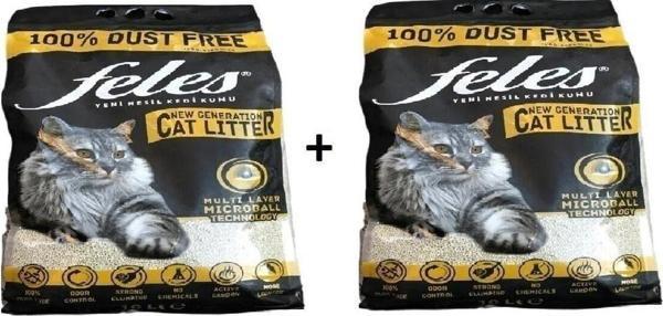 Feles %100 Tozsuz Kedi Kumu 10 10 20 Lt. - Image 1