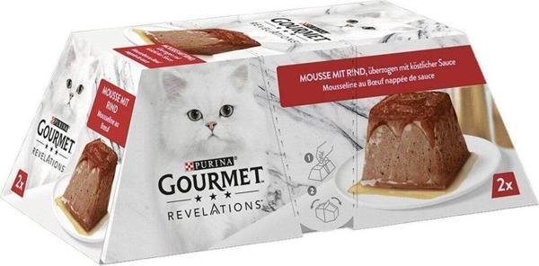 Gourmet Purina Gourmet Revelations Sığır Etli Kedi Yaş Maması 2x57gr - Kedi Pastası - Image 1