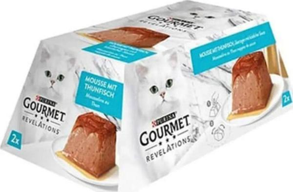 Pro Plan Purina Gourmet Revelations Ton Balıklı Kedi Yaş Maması 2x57gr - Kedi Pastası - Image 1