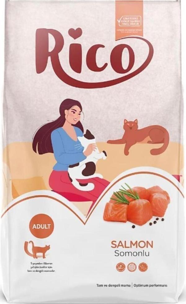 Rico Somonlu Yetişkin Kedi Maması 15 Kg - Image 1