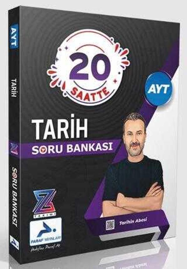 Paraf Z Takım 2025 Ayt Tarih Tarihin Abesi Video Soru Bankası - PRF Paraf Yayınları - Image 1