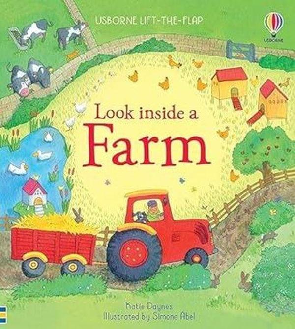 Look Inside a Farm - Usborne - Image 1