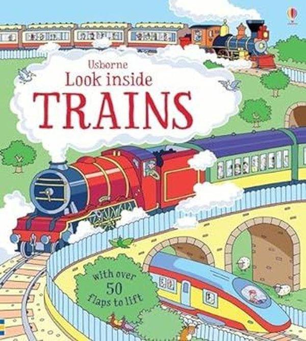 Look Inside Trains - Usborne - Image 1