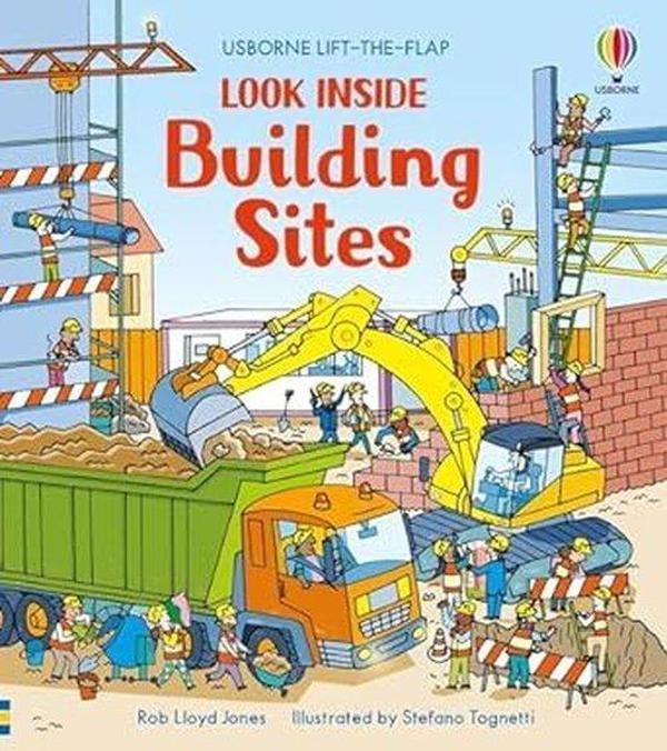 Look Inside Building Sites - Usborne - Image 1