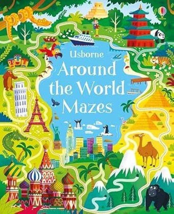 Around the World Mazes - Usborne - Image 1