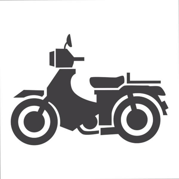 Technopa MOTOSİKLET FOLYO STİCKER 80cm Uzunluk - Image 1