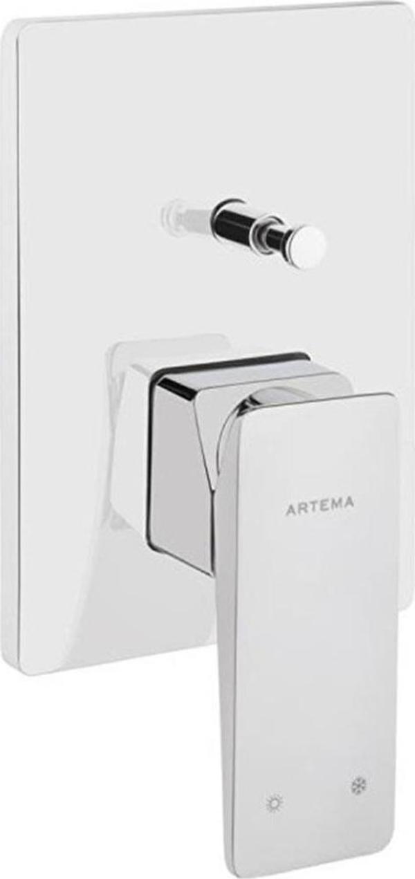 Brava Ankastre Banyo Bataryası Sıvaüstü Krom A42395 - Image 1