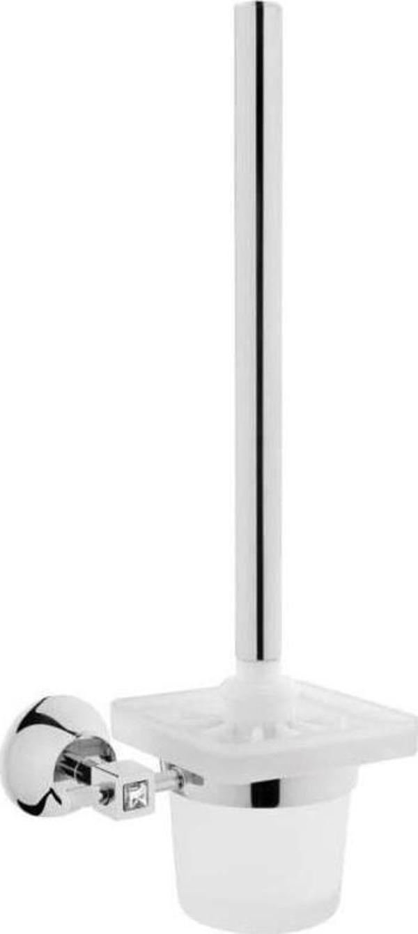 Juno Swarovski Tuvalet Fırçalık-Kapaksız Krom   - Image 1