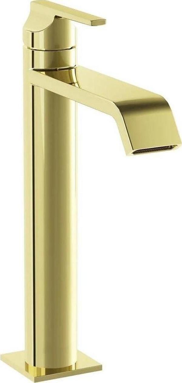 Yeni Suit Lavabo Bataryası (Üst.Yüksek)Soft Altın  A4281474 - Image 1