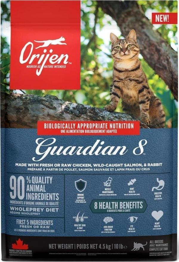 Orijen Guardian 8 Yetişkin Kedi Maması 4500 G - Image 1
