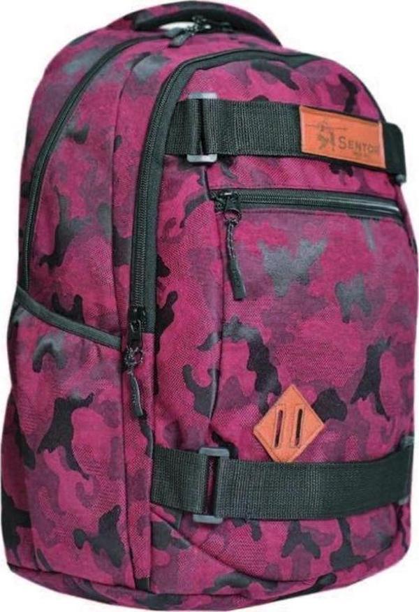 Sentor Okul Çantası Bordo Sn-559 - Image 1