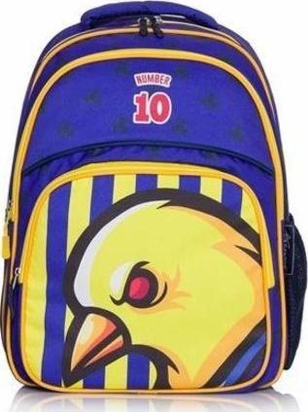 Sentor Sarı Lacivert Kanarya Okul Çantası Sntılk22-01e - Image 1