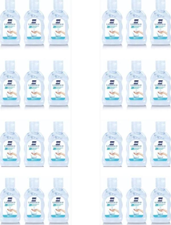 El Dezenfektan Jeli 50 ml 24 Adet - Image 1