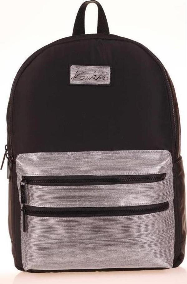 Kaukko Magic Dreams Sırt Çantası Leather Siyah Okul Sırt Çantası - Image 1