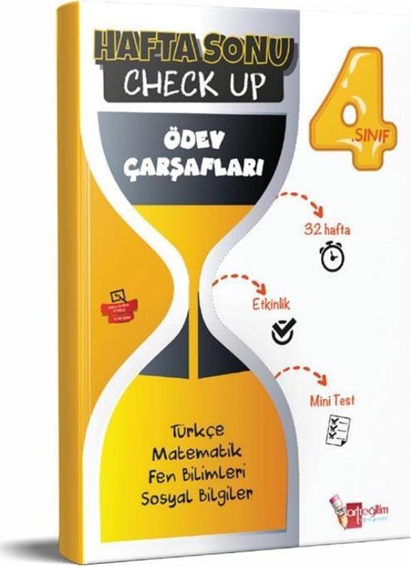 Artı Eğitim 2025 4. Sınıf Haftasonu Check Up - Artıbir Yayınları - Image 1