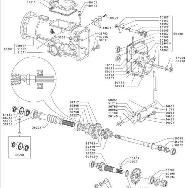 Grillo G85D / GF3 /GF2 Priz Direk Dişlisi - Image 1