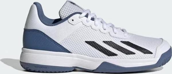 Adidas IG9536 Courtflash Beyaz Çocuk Tenis Ayakkabısı - Image 1