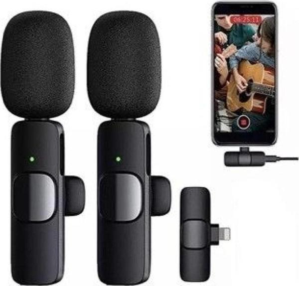 DAYTONA K9L2/iPHONE TELEFON İÇİN 2'Lİ YAKAMİKROFON - Image 1