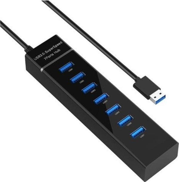 DAYTONA A307 7'Lİ USB3.0 SUPER SPEED HUB,5Gbps - Image 1