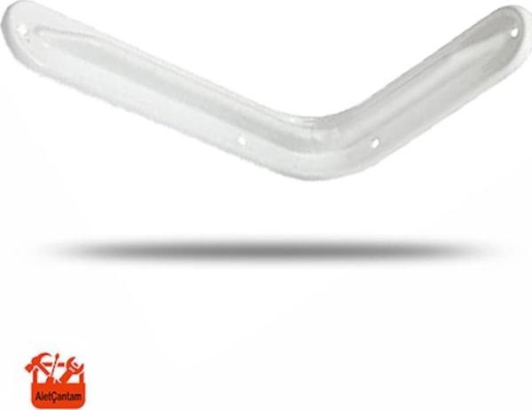 Raf Altı Demiri Dübel Ve Vidaları Ile Raf Ayağı 2 Adet-27 Cm X 32 Cm - Image 1