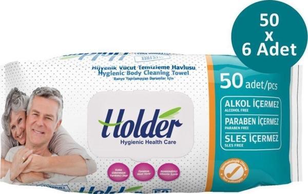 Önlem Holder Vücut Temizleme Havlusu 50 x 6 Adet - Image 1