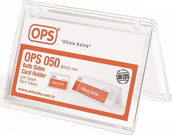 Ops Sergileme Ürünü 2 Taraflı Yatay Tutuculu Kartvizitlik Dp050 - Image 1