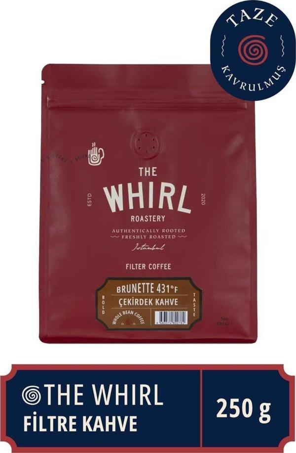The Whirl Filtre Brunette 431°F Çekirdek Kahve 250 gr - Image 1