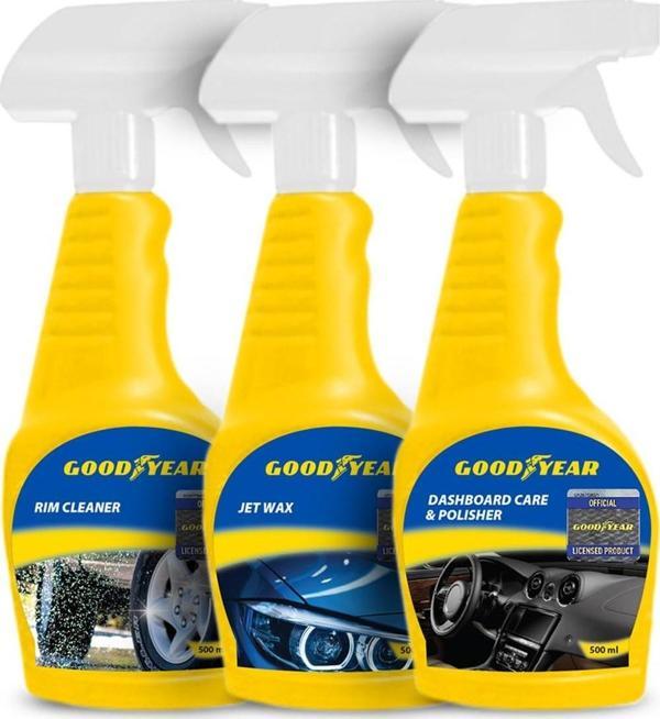 Goodyear TÜM ARAÇLARA ÖZEL 3'LÜ CİLA BAKIM SETİ - Image 1