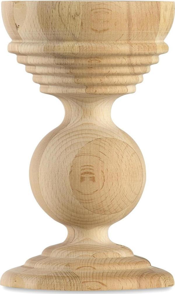 Ahşap Kayın Şamdan / SMD1074 - Image 1