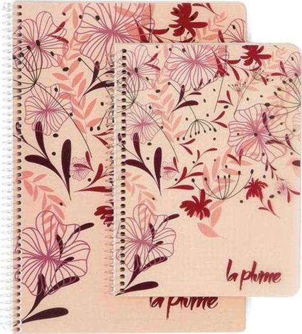Keskin La Plume A4 Spr. Pp Kapak Defter 100 Yaprak Çizgili 322041-99 - Image 1