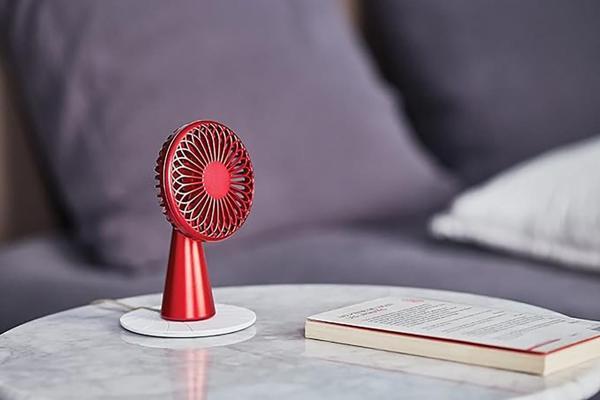 Lexon Wino Taşınabilir Fan  Kırmızı - Image 1
