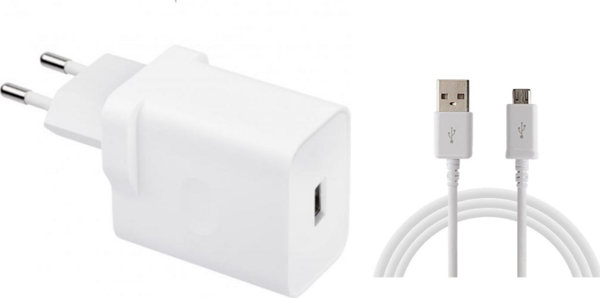 Oppo 18W UsbA Çıkışlı Süper Hızlı Şarj Aleti UsbA to Micro Şarj Kablolu Set OP92CAEHMCRO - Image 1