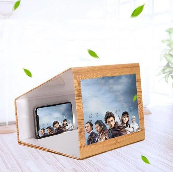 3D Cep Telefonu Ekran Büyüteci Ahşap - Image 1