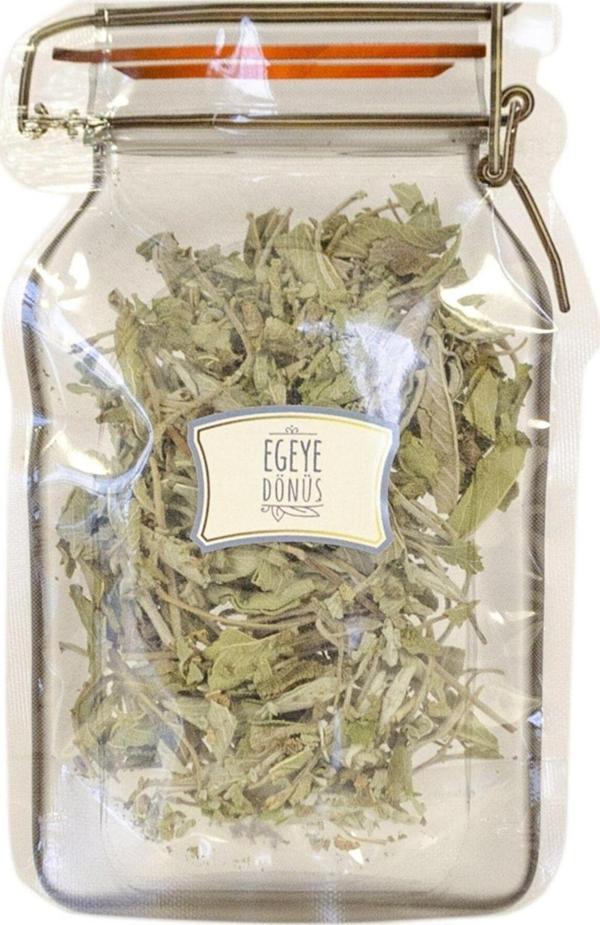 Egeye Dönüş Adaçayı - 30 Gr. (bitki Çayı-ada Çayı) - Kavanoz Görünümlü Kilitli Poşet - Kilitli Saklama Poşeti - Image 1