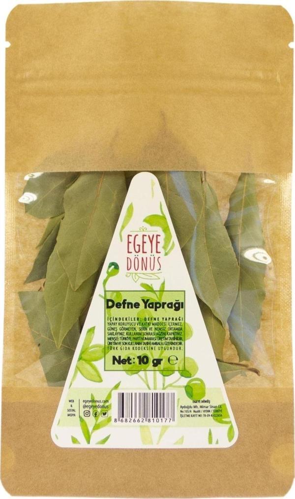 Egeye Dönüş Defne Yaprağı (bitki Çayı-baharat-tütsü) - 10 Gr. (1. Kalite) - Image 1