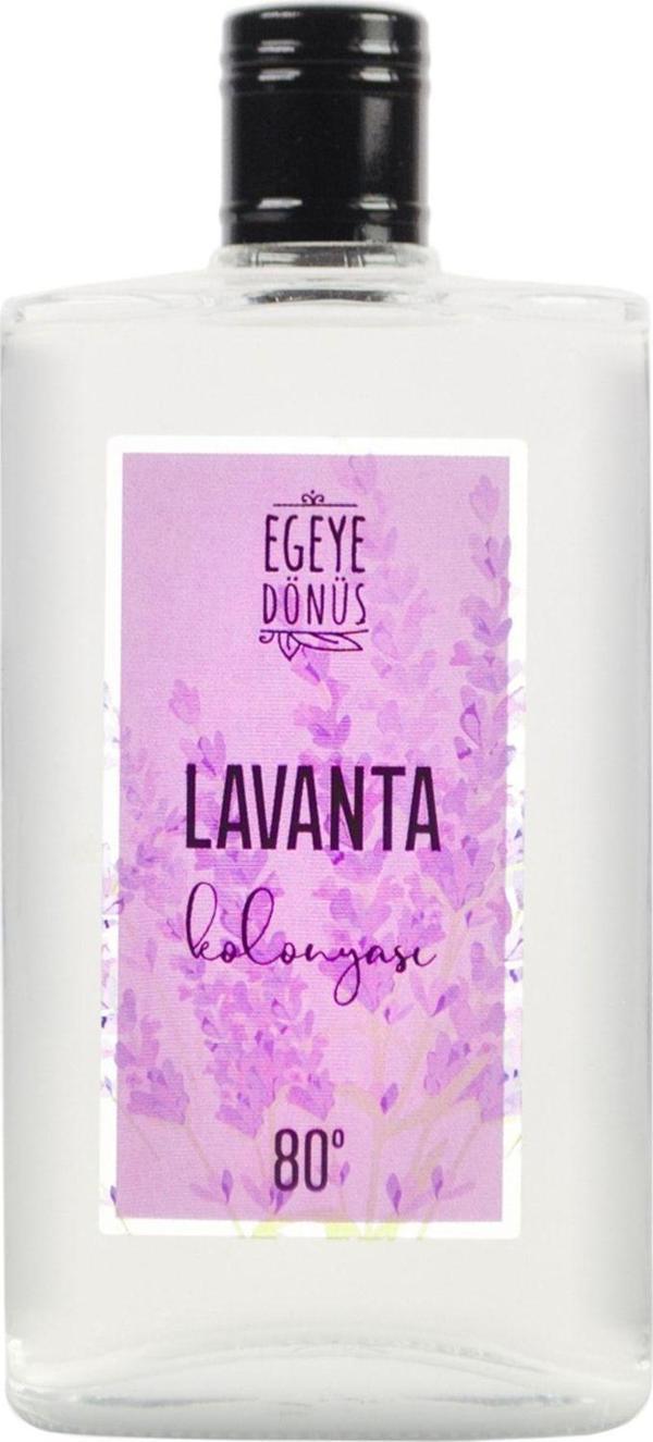 Egeye Dönüş Lavanta Kolonyası Cam Şişe 200 ml (80 DERECE) - (PARFÜMLÜ) - Image 1