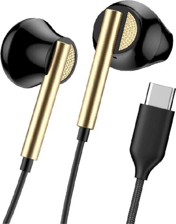 LinkTech H65 Type-C Stereo Kulak İçi Kablolu Kulaklık - Image 1