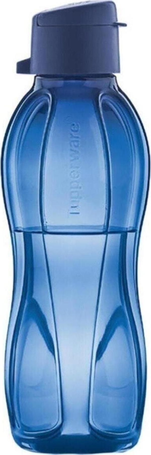 Tupperware Eko Şişe 500 ml Lacivert Pratik Kapak - Image 1