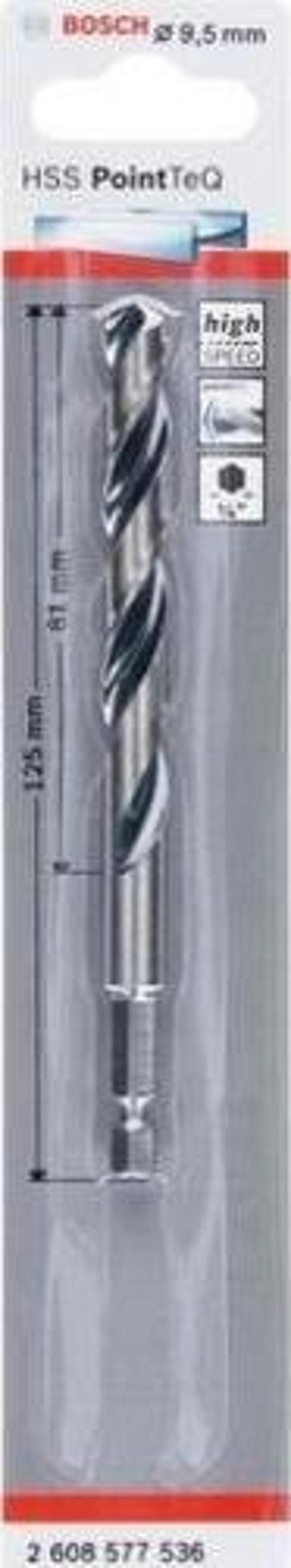 Bosch Pointeq 9.5mm 1/4 Adap. Metal Matkap Ucu 1'li 26085775236 Bosch - Image 1