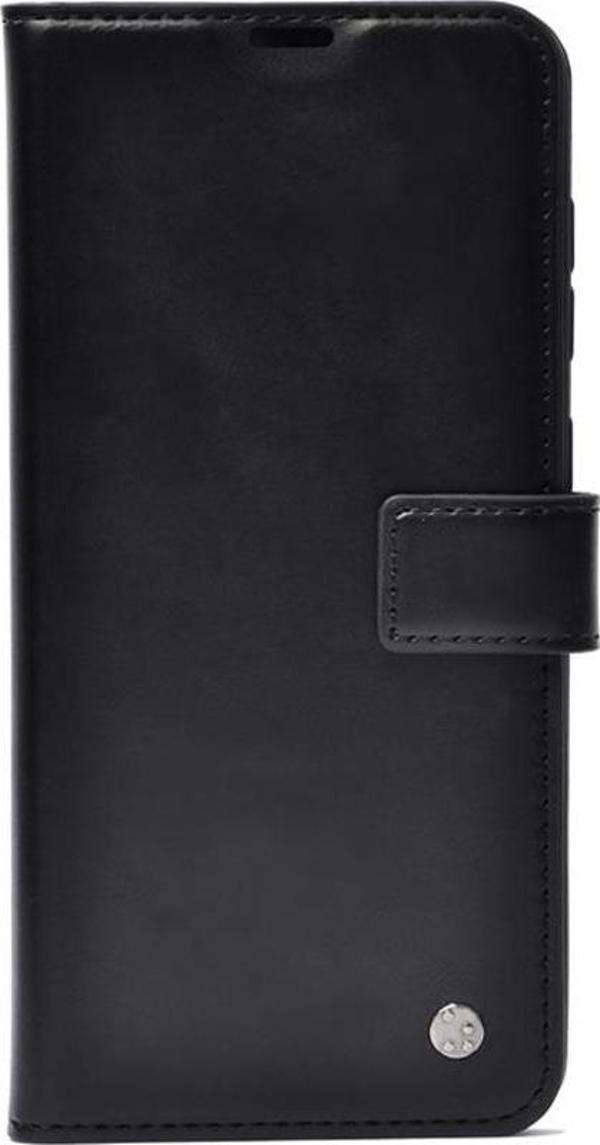 Galaxy S24 Kılıf Zore Kar Deluxe Kapaklı Kılıf - Image 1
