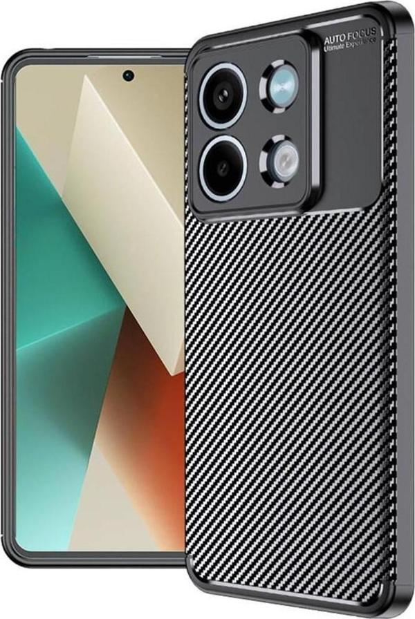 Xiaomi Redmi Note 13 5G Kılıf Zore Negro Silikon Kapak - Image 1