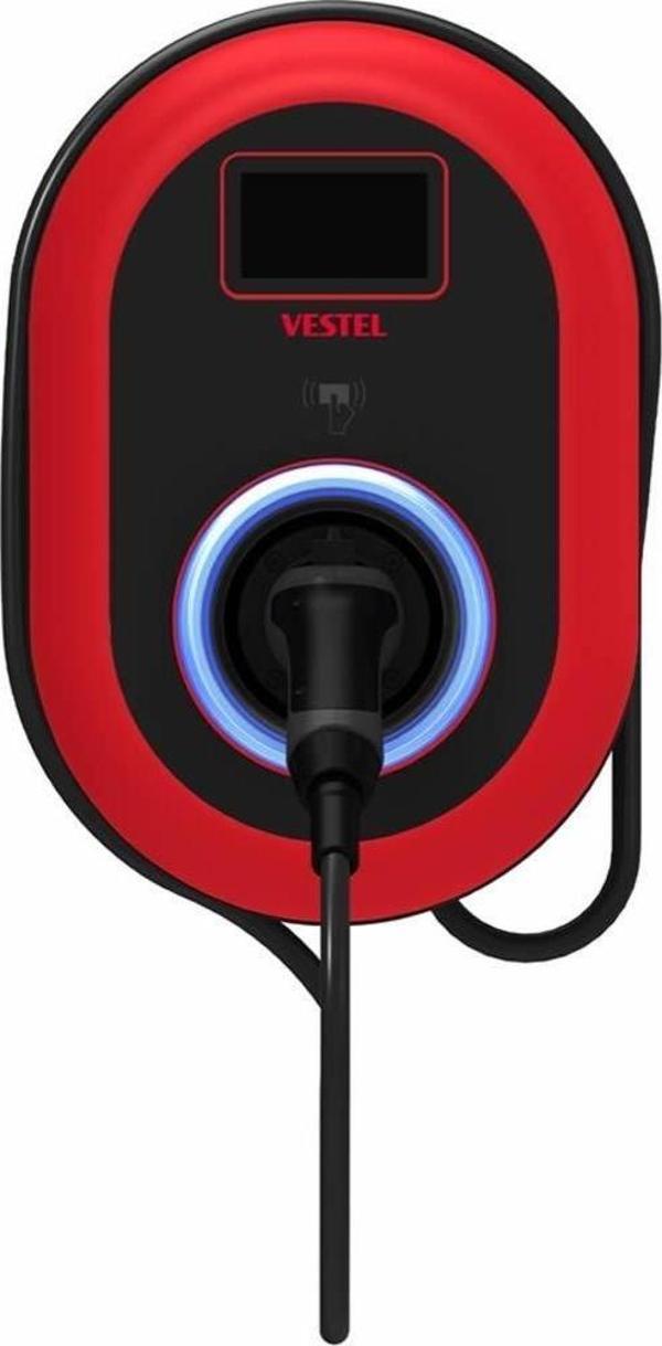 Vestel EVC04 Smart 22kW Kablolu Elektrikli Araç Şarj İstasyonu - Image 1