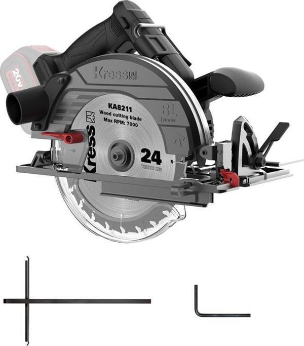 Kress KUE15.9 20Volt 185MM Kömürsüz Profesyonel Daire Testere (Akü Dahil Değildir) - Image 1
