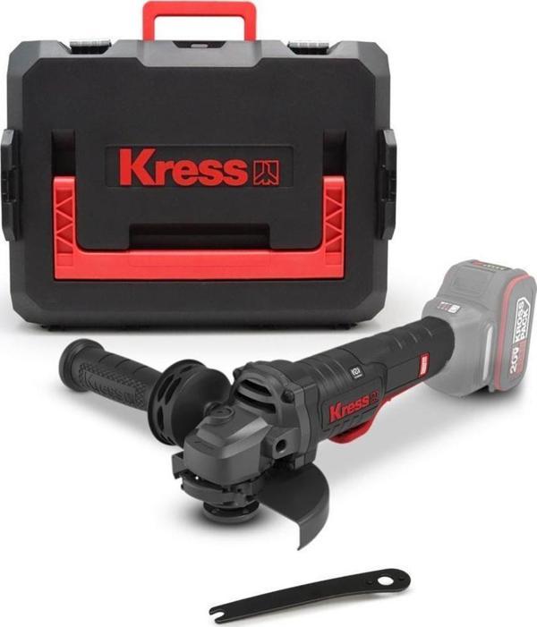 Kress KUH04.91 20Volt 125mm Kömürsüz Profesyonel Şarjlı Devir Ayarlı Avuç Taşlama (Akü Dahil Değildir) - Image 1