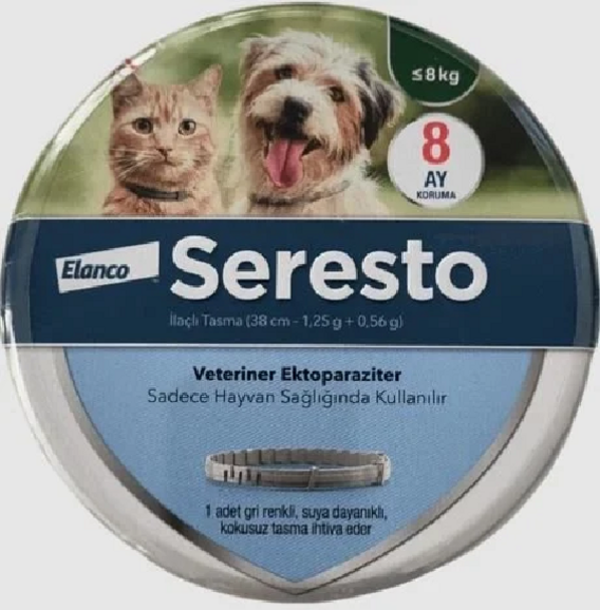 Seresto Kedi ve Küçük Köpek Anti Pire Tasması 38 cm - Image 1