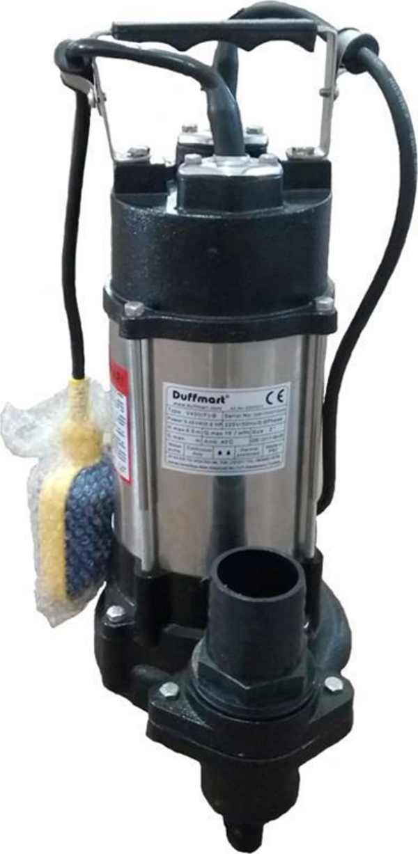 Duffmart V450F-A Pis Su Foseptik Parçalayıcılı Açık Fanlı Dalgıç Pompa - Image 1