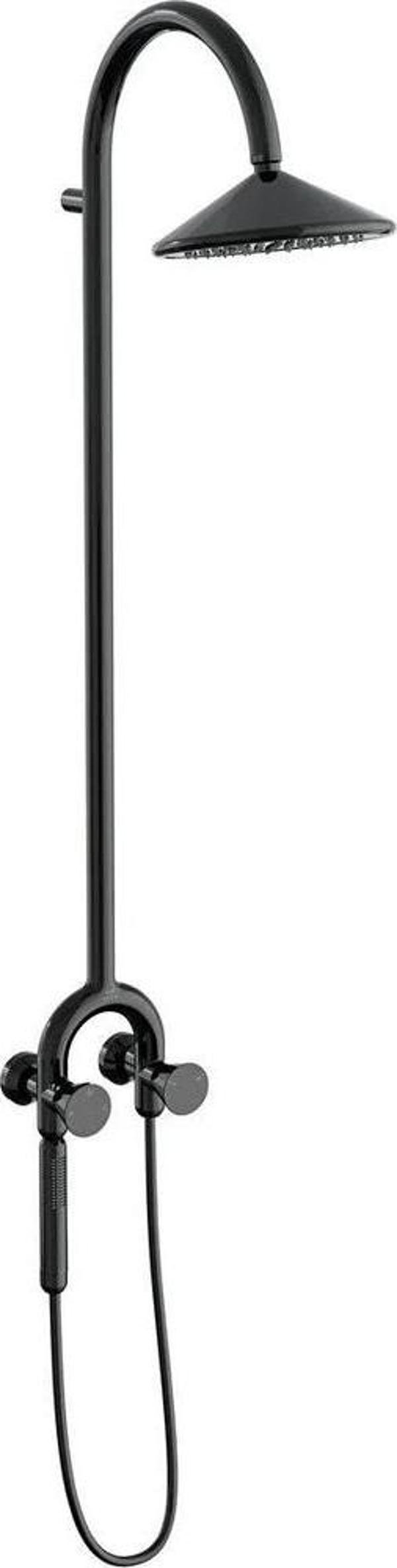 Liquid Termostatik Duş Sistemi Parlak Siyah A4721939 - Image 1