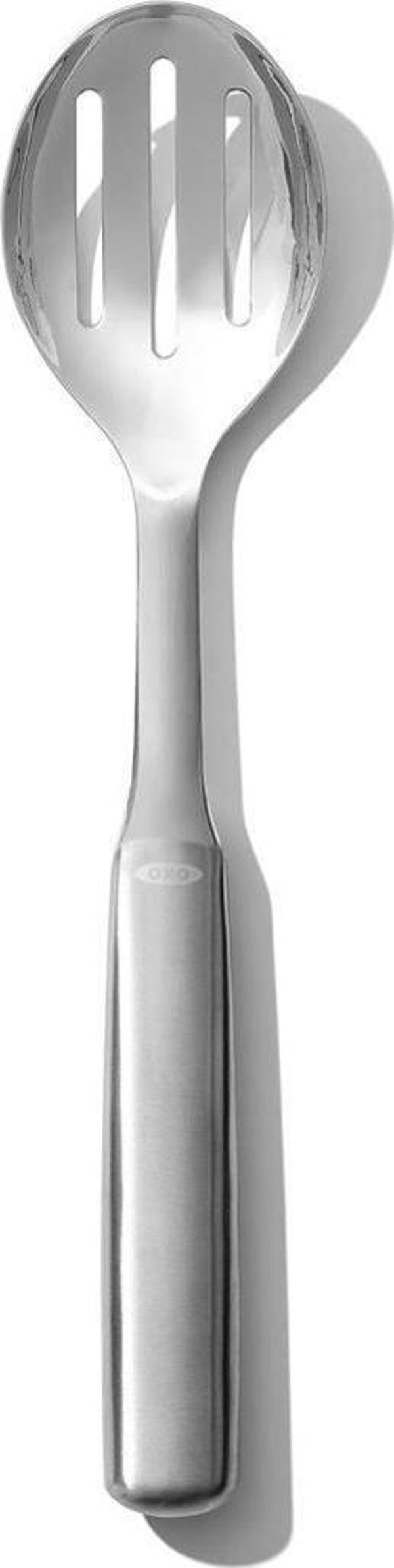 OXO STEEL Delikli Servis Kaşığı-Paslanmaz Çelik - Image 1