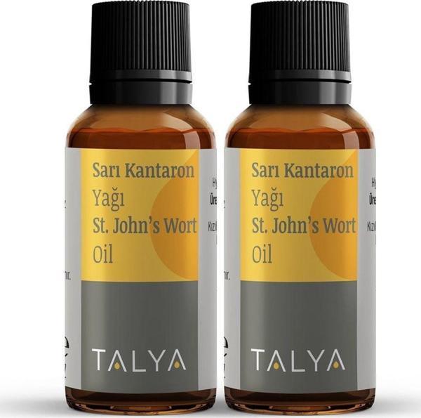 Sarı Kantaron Yağı (St John'S Wort Oil), Soğuk Sıkım, %100 Saf Ve Doğal, 20 ml (2’li Paket) - Image 1