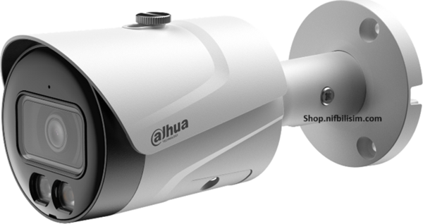 Dahua IPC-HFW1249S-S-IL-0360B 2mp 3.6mm Sabit Lens FullColor H.265+ Dahili Sesli IR Bullet IP Kamera - Image 1
